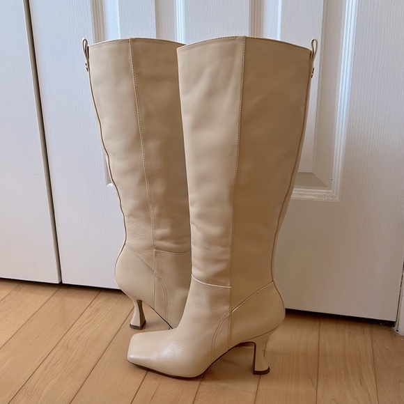 Sam Edelman Adi Boot in colour Eggshell - Picture 3 of 8